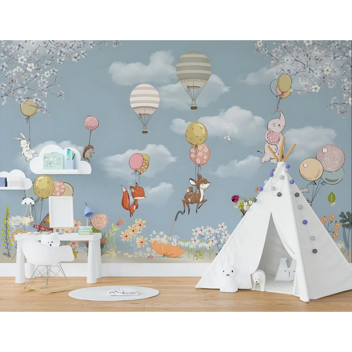 Фотообои рулонные Citydecor Детская 451 на флизелиновой основе 300x150 см