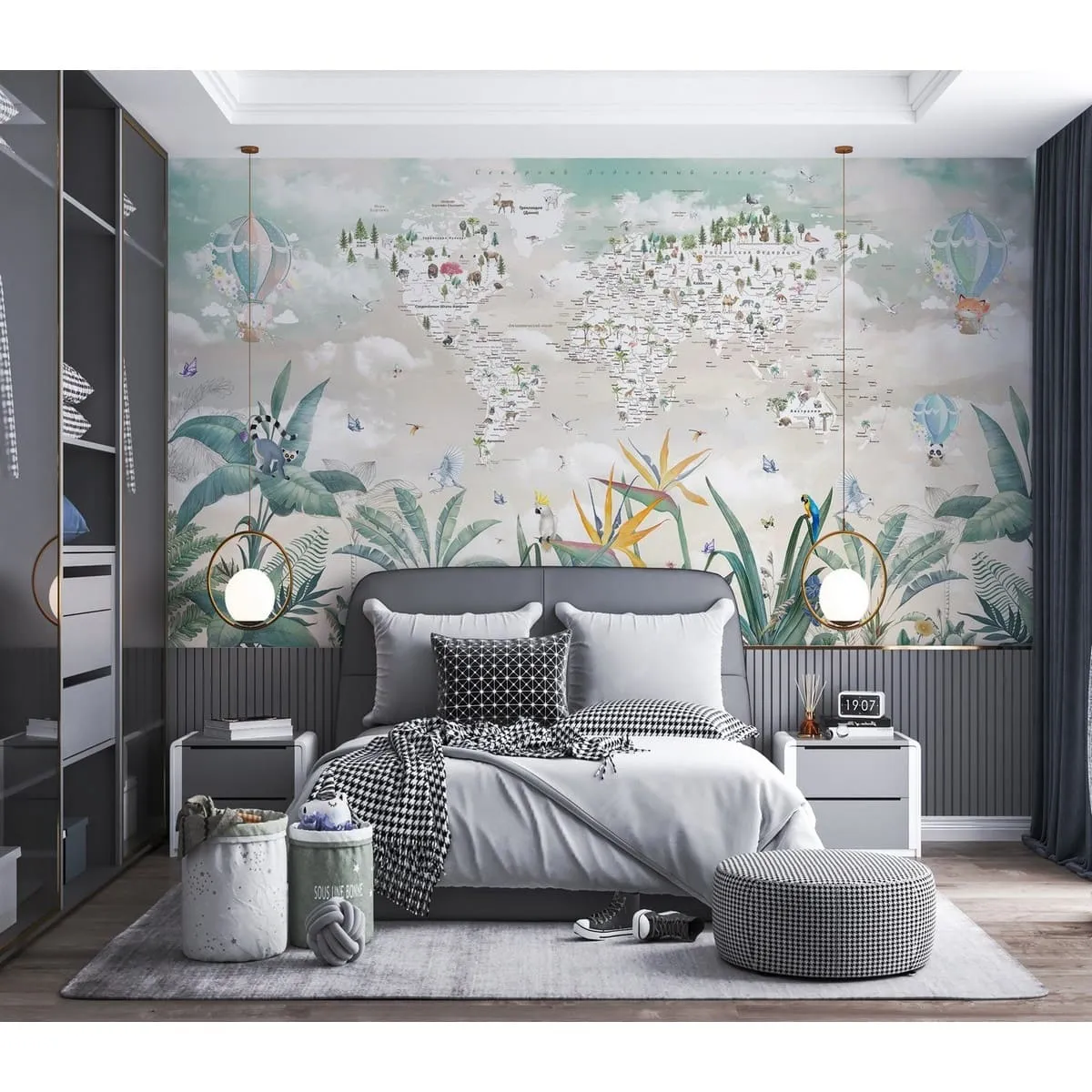 Фотообои рулонные Citydecor Джунгли зовут 25 на флизелиновой основе 300x150 см