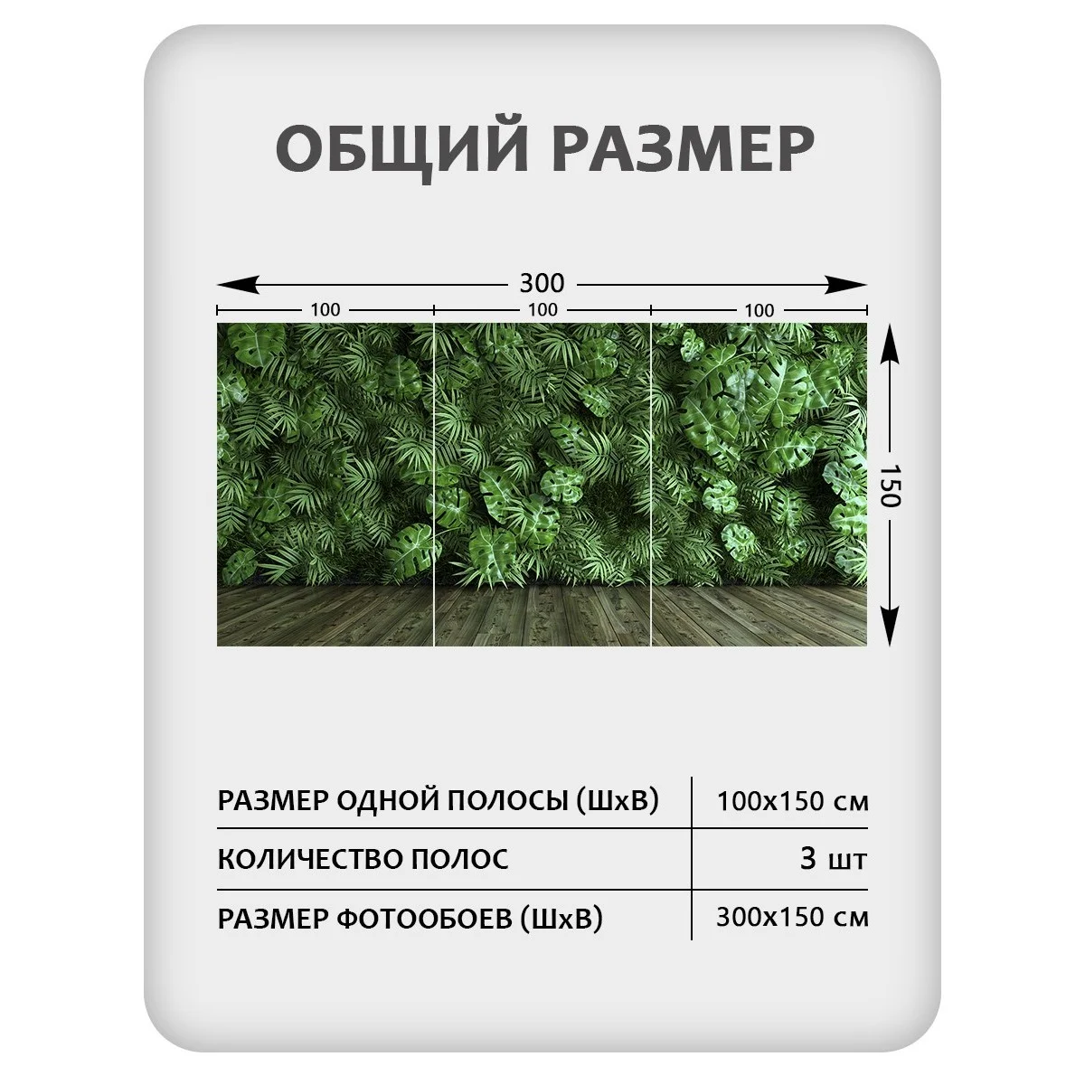 Фотообои рулонные Citydecor Цветы и Растения 71 на флизелиновой основе 300x150 см