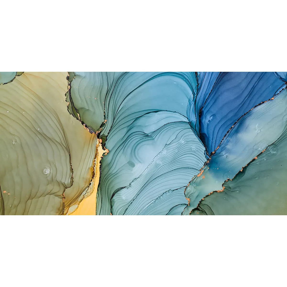 Фотообои рулонные Citydecor Флюид Арт 22 на флизелиновой основе 300x150 см