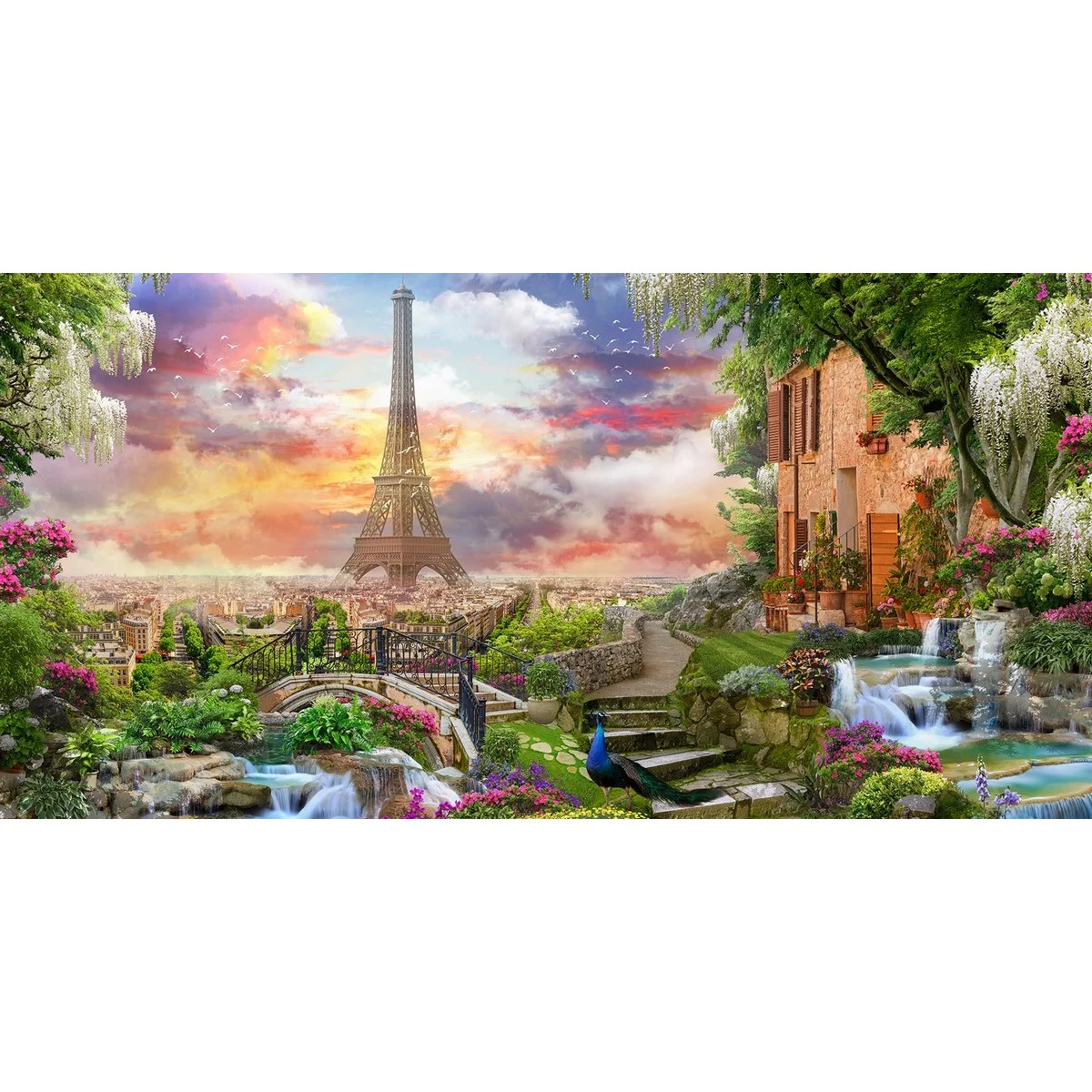Фотообои рулонные Citydecor Фреска 38 на флизелиновой основе 300x150 см