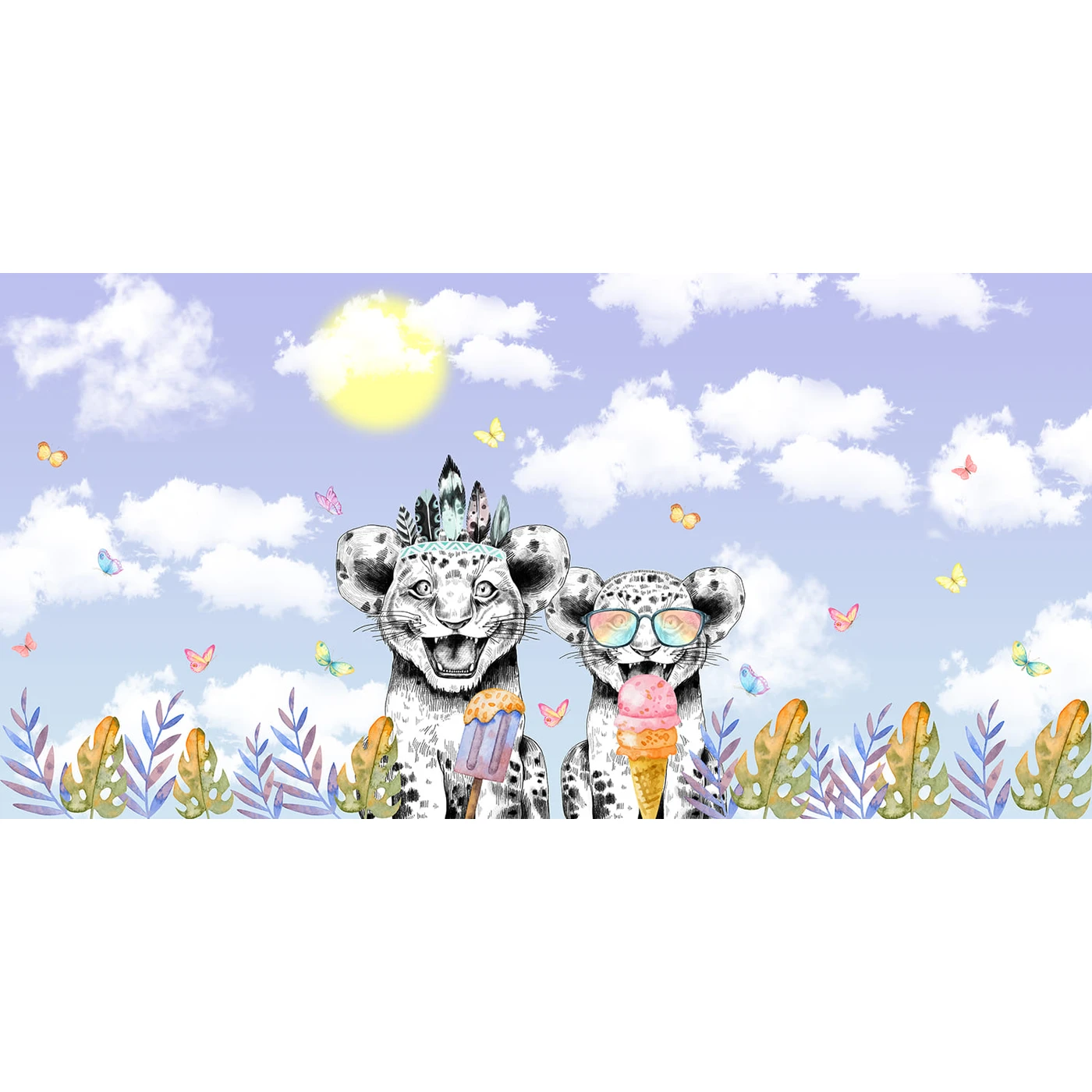 Фотообои рулонные Citydecor Fun 10 на флизелиновой основе 300x150 см