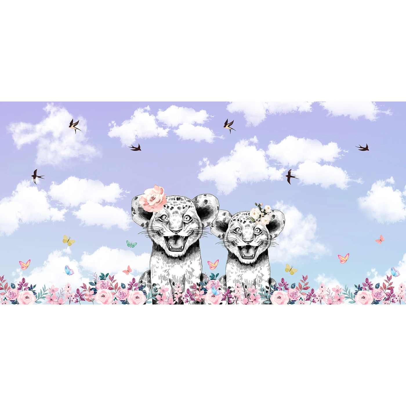 Фотообои рулонные Citydecor Fun 9 на флизелиновой основе 300x150 см