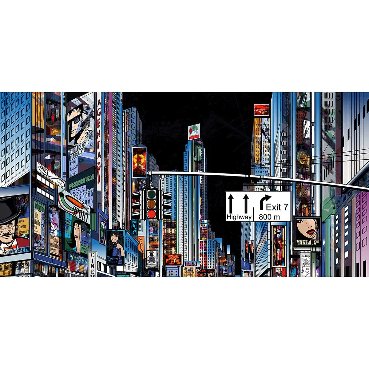 Фотообои рулонные Citydecor Города и архитектура 1 на флизелиновой основе 300x150 см