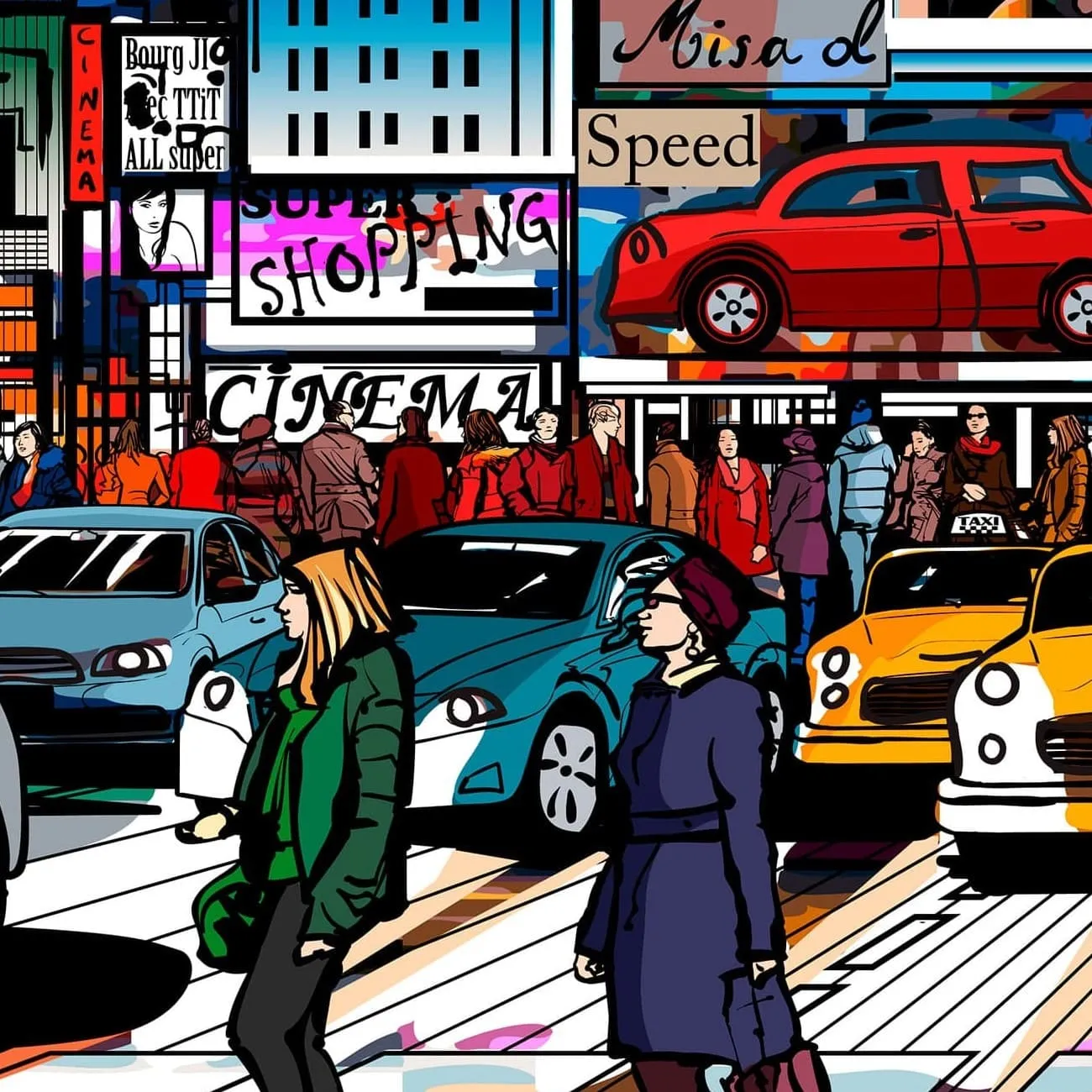 Фотообои рулонные Citydecor Города и архитектура 1 на флизелиновой основе 300x150 см