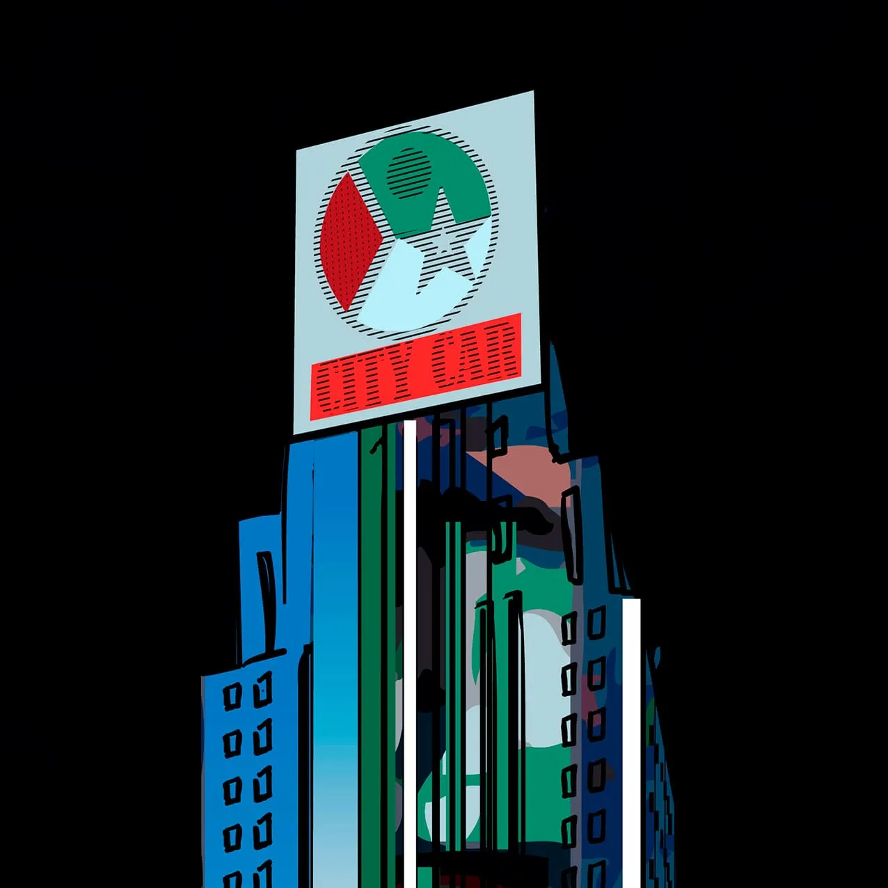 Фотообои рулонные Citydecor Города и архитектура 1 на флизелиновой основе 300x150 см