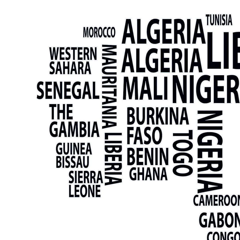 Фотообои рулонные Citydecor Карта мира модерн на флизелиновой основе 300x150 см