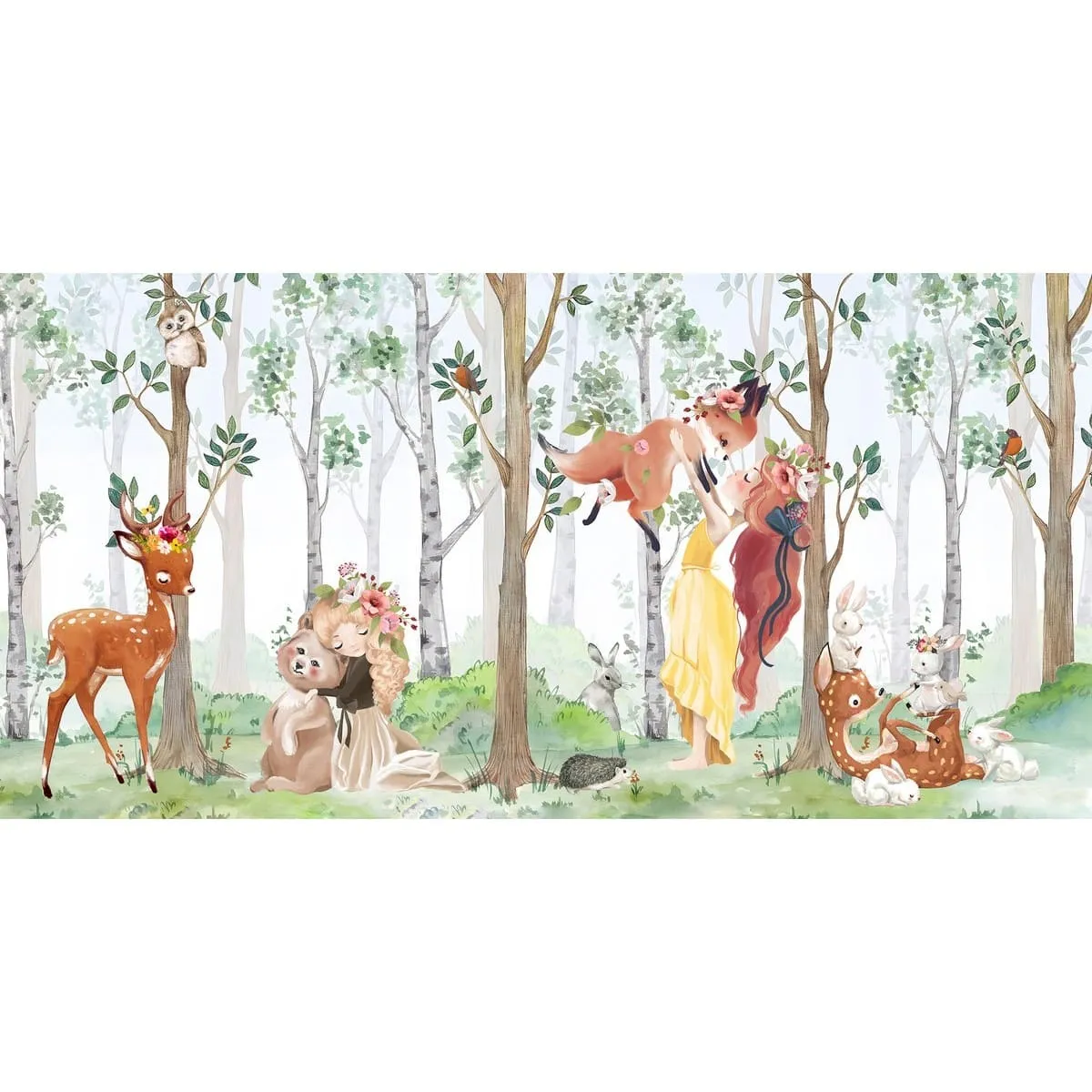 Фотообои рулонные Citydecor Magic Forest 22 на флизелиновой основе 300x150 см