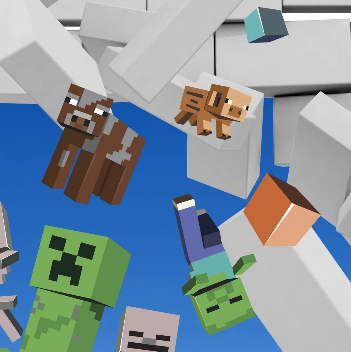 Фотообои рулонные Citydecor Майнкрафт на флизелиновой основе 300x150 см 