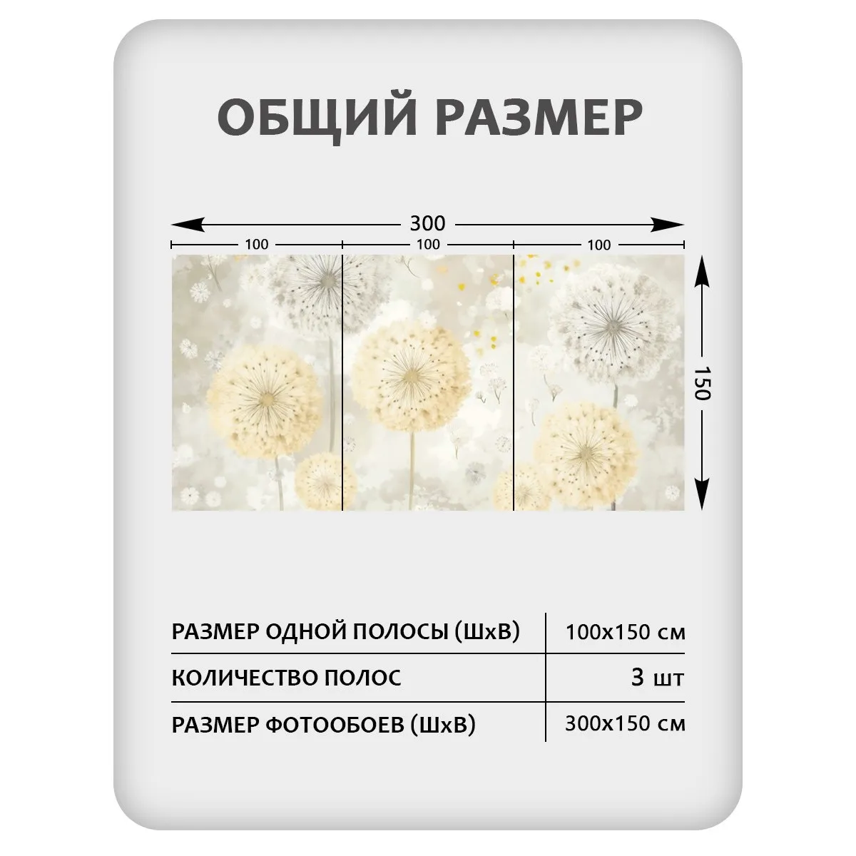 Фотообои рулонные Citydecor Невесомость 47 на флизелиновой основе 300x150 см