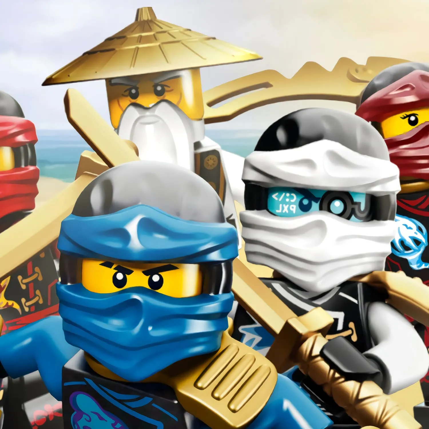 Фотообои рулонные Citydecor Ниндзяго: Навстречу приключениям 7 на флизелиновой основе 300x150 см