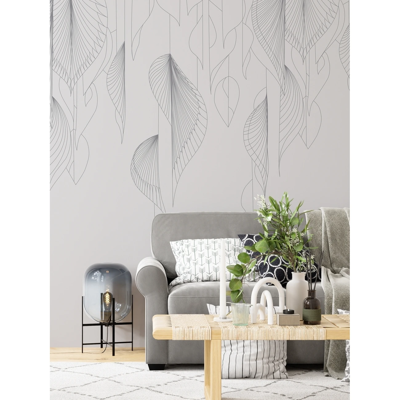 Фотообои рулонные Citydecor Perfect Lines 65 на флизелиновой основе 300x150 см