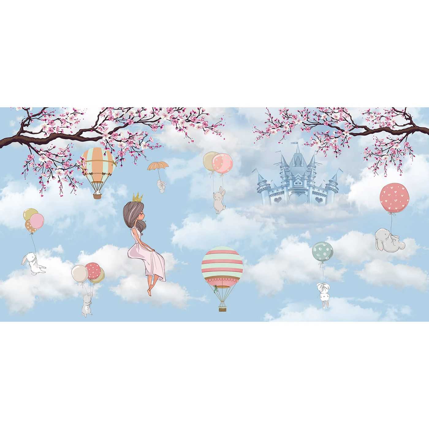Фотообои рулонные Citydecor Princess 24 на флизелиновой основе 300x150 см
