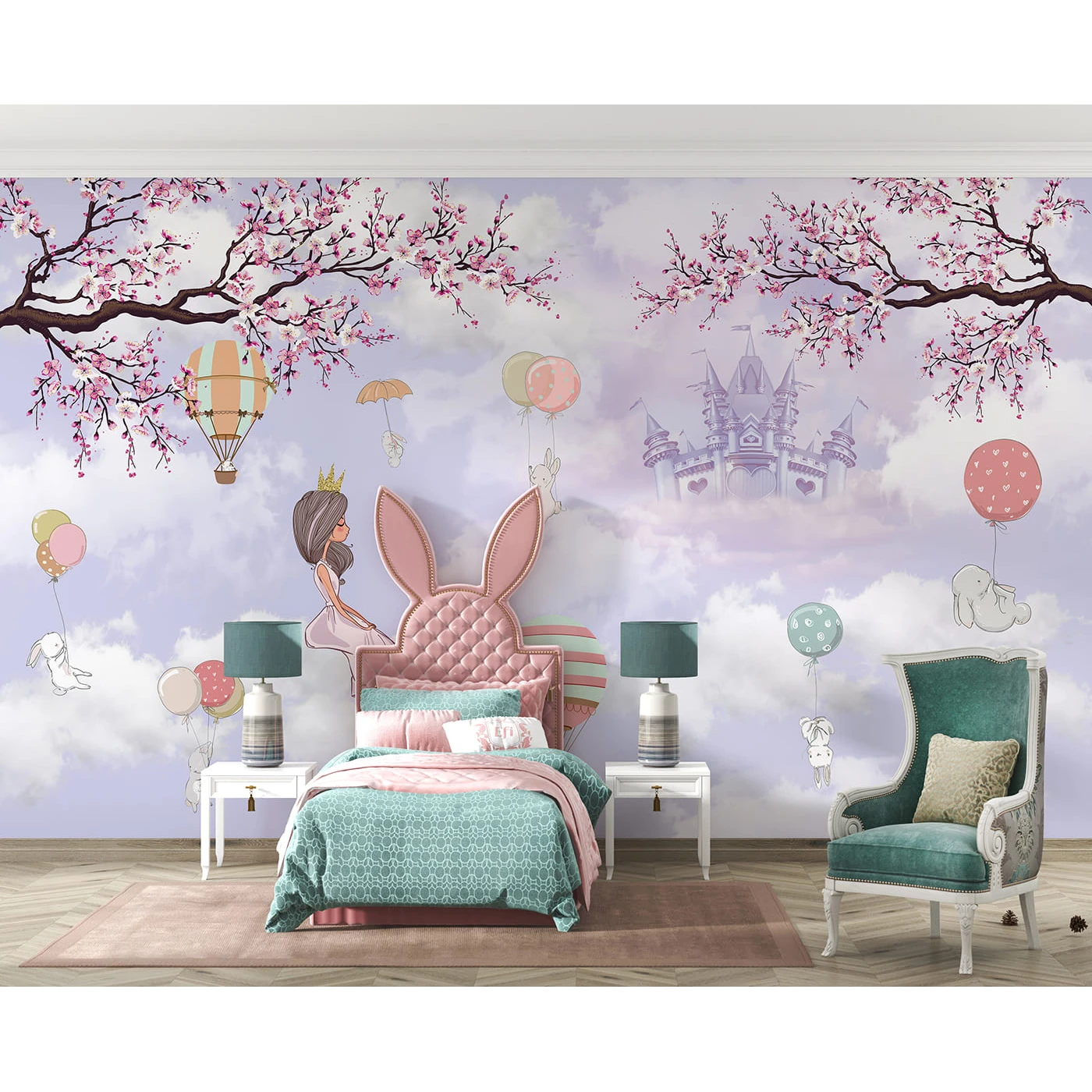 Фотообои рулонные Citydecor Princess 27 на флизелиновой основе 300x150 см