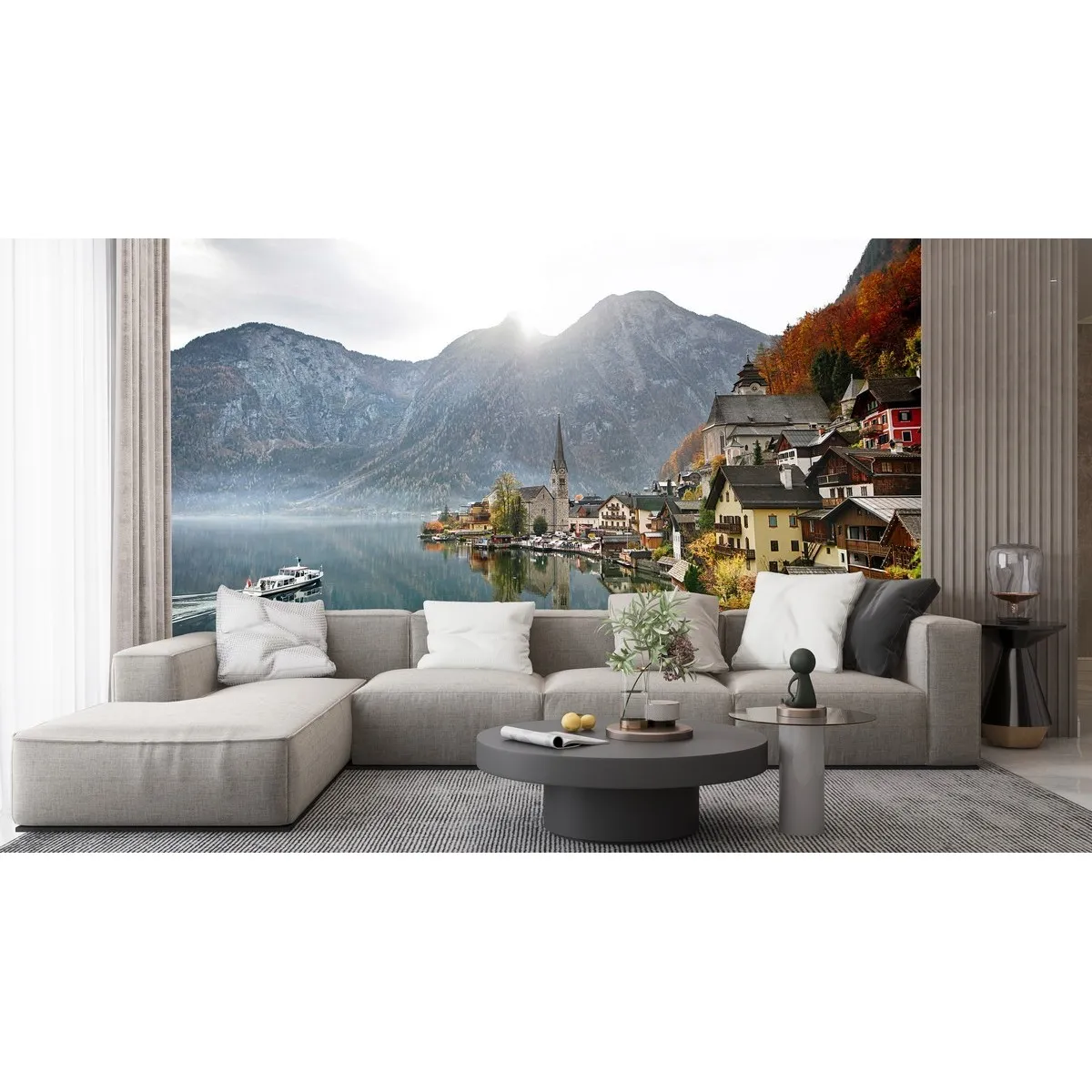 Фотообои рулонные Citydecor Море и Водопады 50 на флизелиновой основе 300x150 см