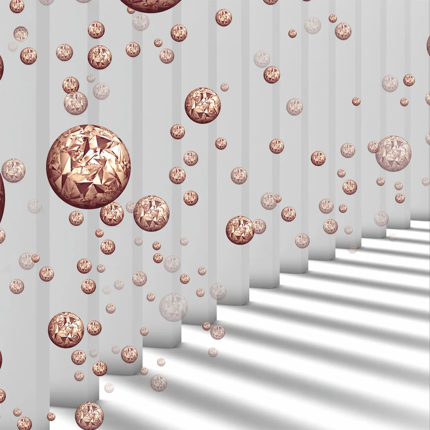 Фотообои рулонные Citydecor Шары 3D на флизелиновой основе 300x150 см