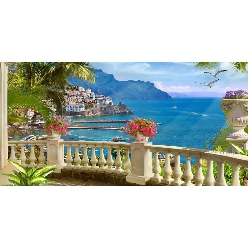 Фотообои рулонные Citydecor Сицилия фреска на флизелиновой основе 300x150 см