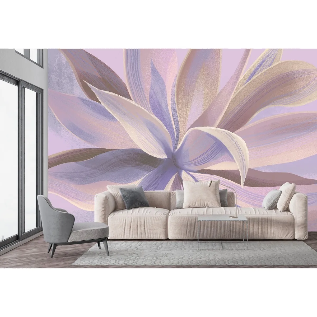 Дизайнерские фотообои рулонные Citydecor Sunset 44 на флизелиновой основе 300x150 см