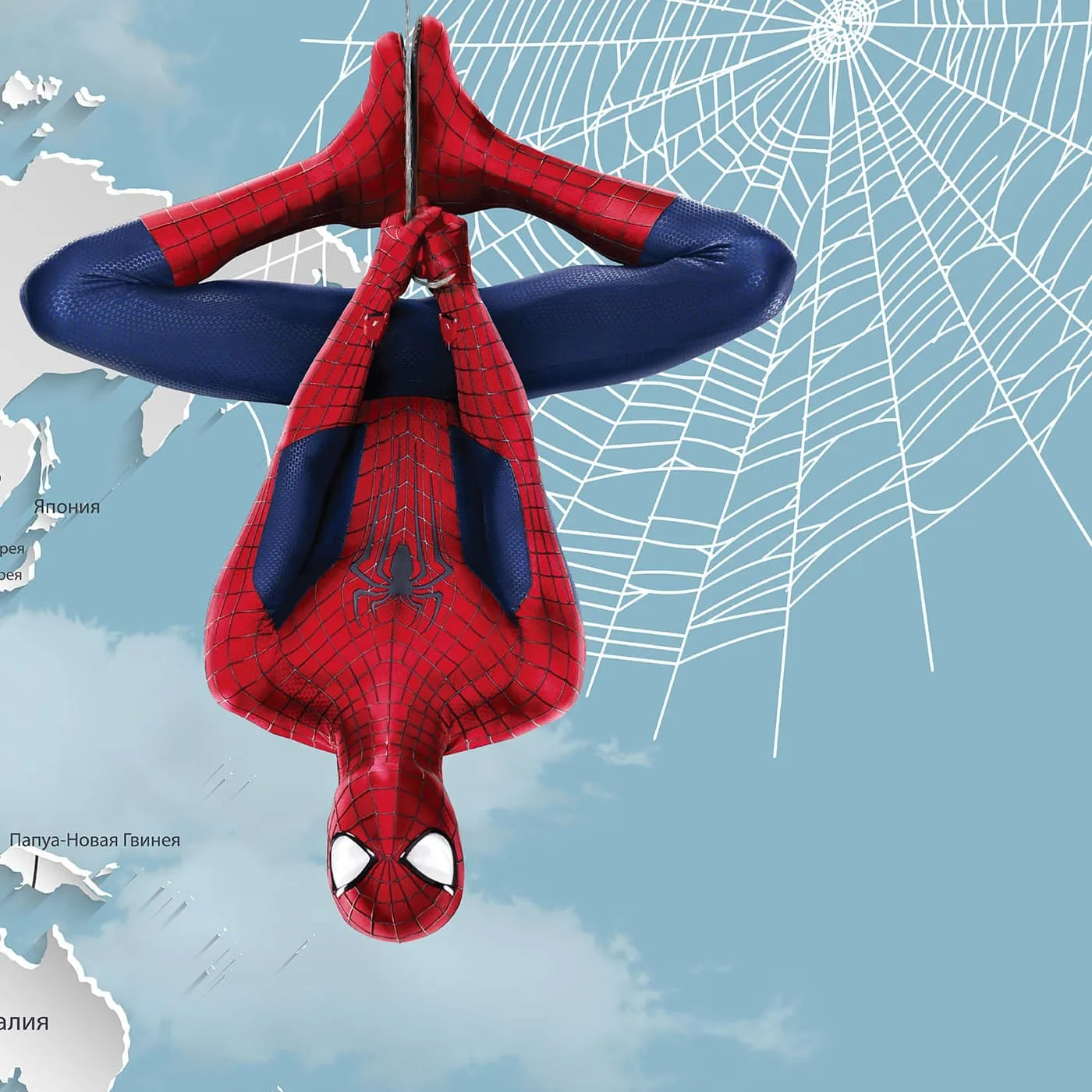 Дизайнерские фотообои рулонные Citydecor Superhero Spider-Man 3 на флизелиновой основе 300x150 см