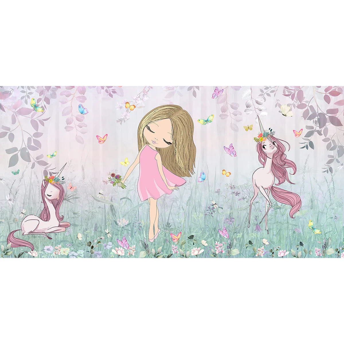 Дизайнерские фотообои рулонные Citydecor Sweet Dreams 1 на флизелиновой основе 300x150 см