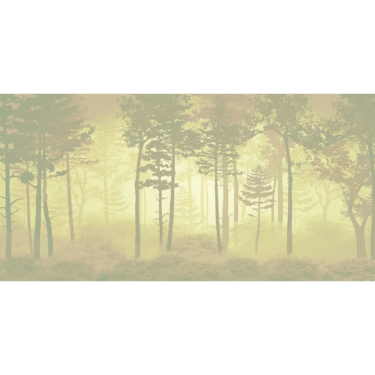 Дизайнерские фотообои рулонные Citydecor Таинственный лес 7 на флизелиновой основе 300x150 см