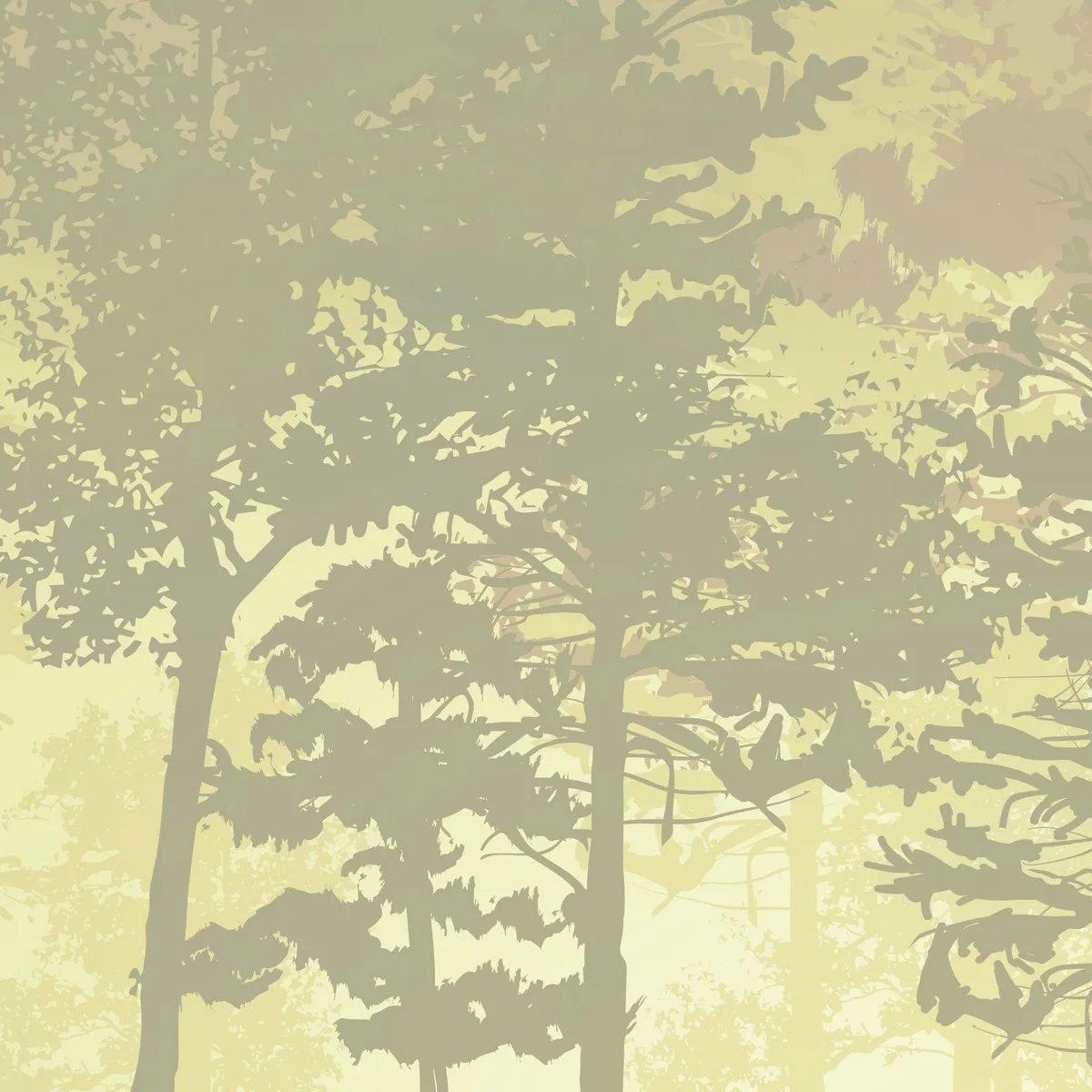 Дизайнерские фотообои рулонные Citydecor Таинственный лес 7 на флизелиновой основе 300x150 см