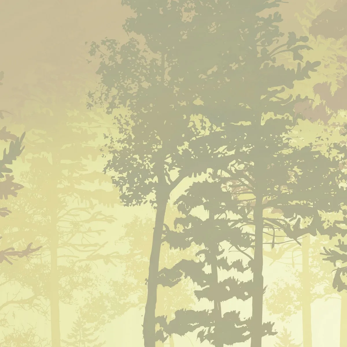 Дизайнерские фотообои рулонные Citydecor Таинственный лес 7 на флизелиновой основе 300x150 см