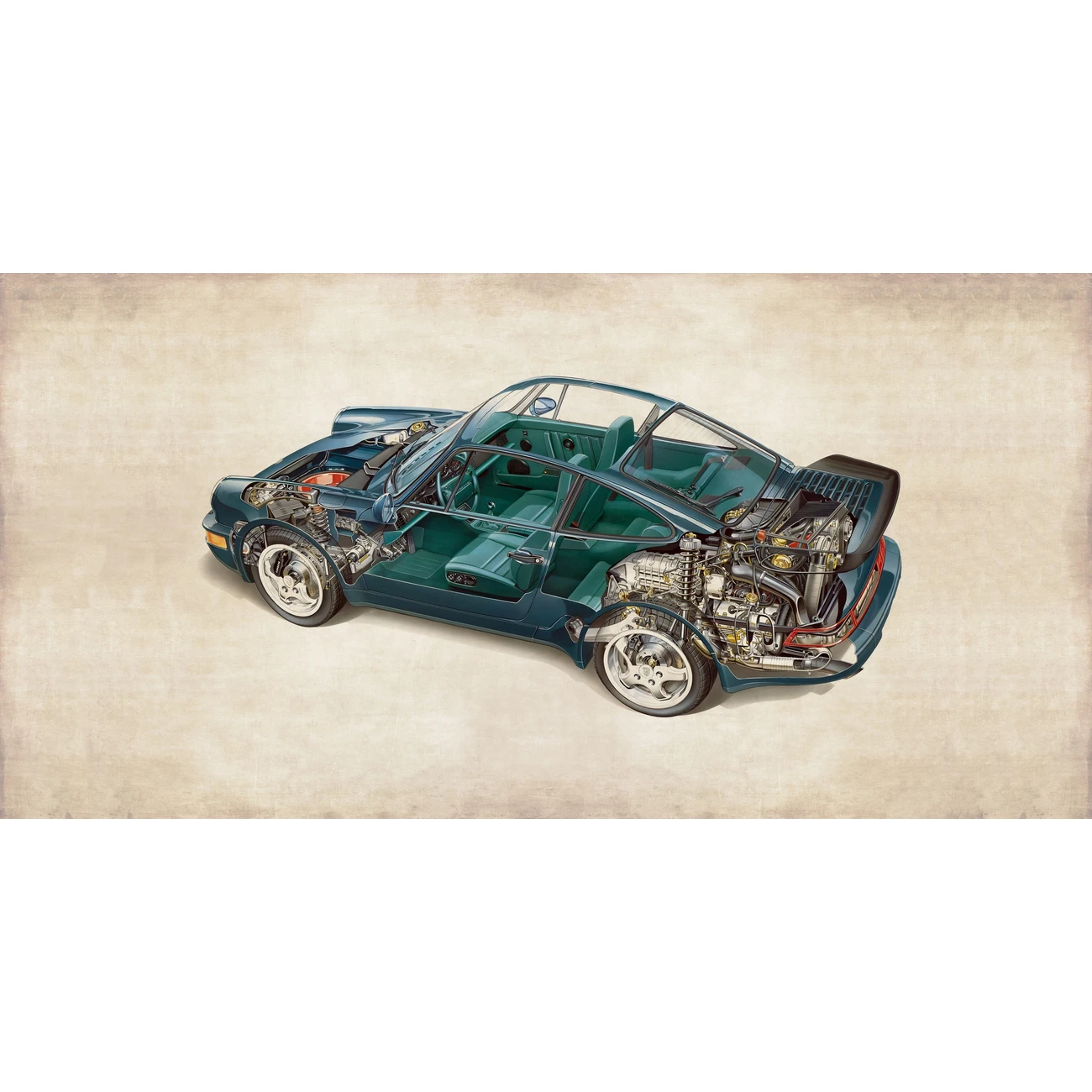 Фотообои рулонные Citydecor Technic 20 на флизелиновой основе 300x150 см