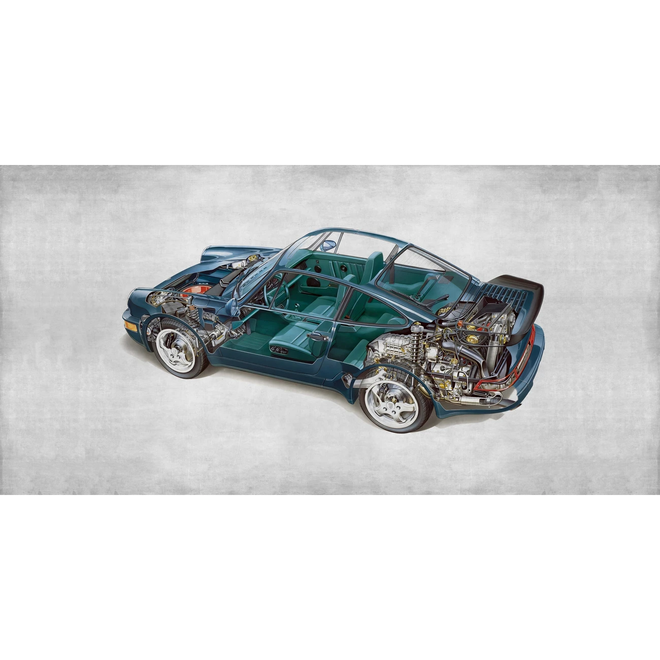 Фотообои рулонные Citydecor Technic 21 на флизелиновой основе 300x150 см