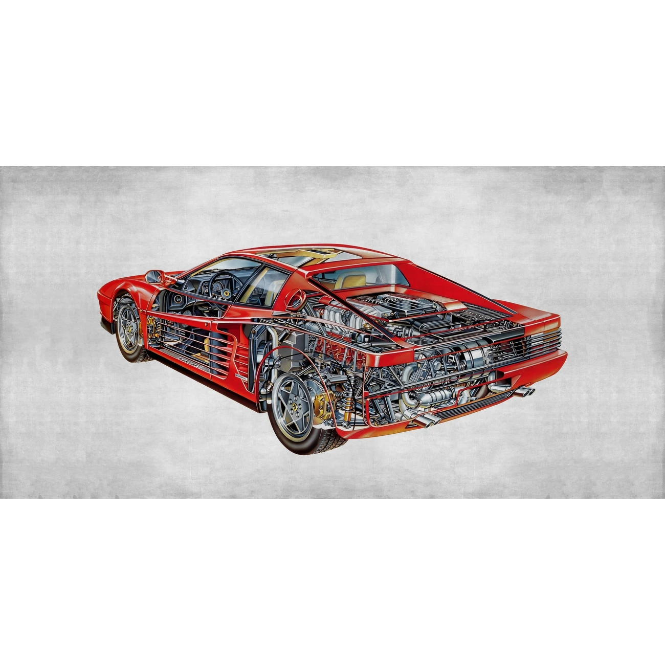 Фотообои рулонные Citydecor Technic 31 на флизелиновой основе 300x150 см
