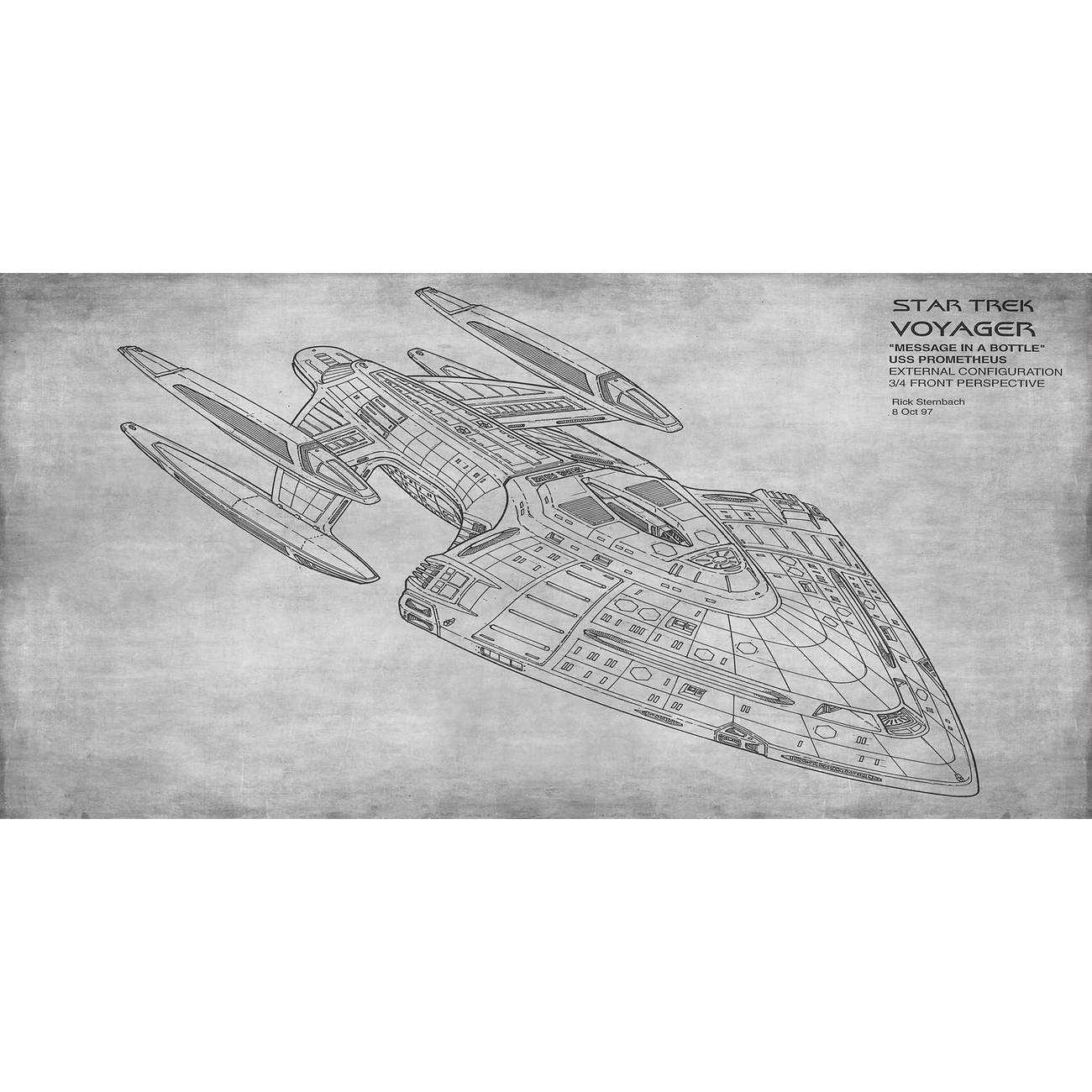 Фотообои рулонные Citydecor Technic 7 на флизелиновой основе 300x150 см