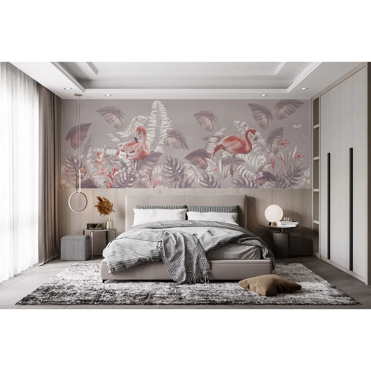 Фотообои рулонные Citydecor Знойные тропики 36 на флизелиновой основе 300x150 см