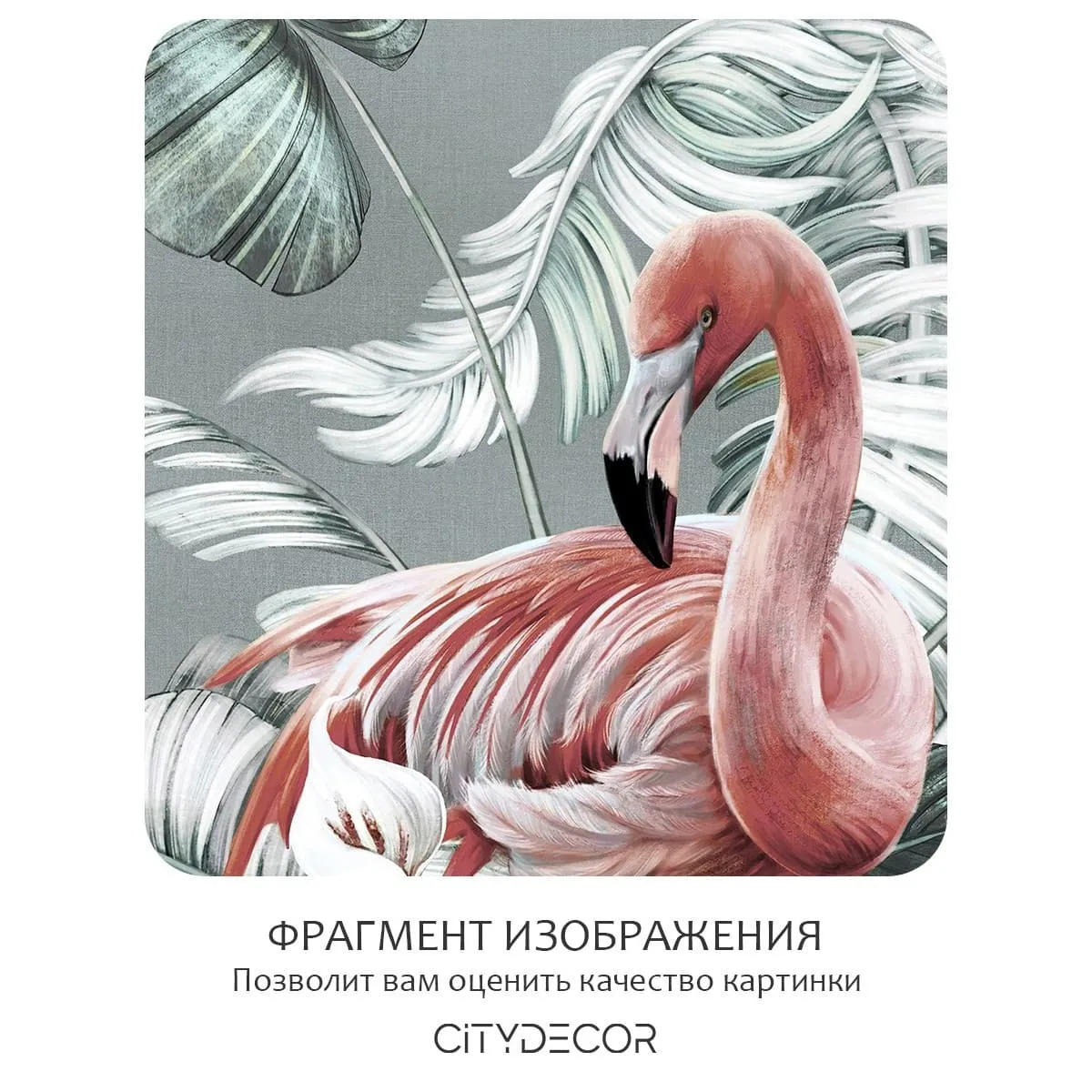 Фотообои рулонные Citydecor Знойные тропики 40 на флизелиновой основе 300x150 см