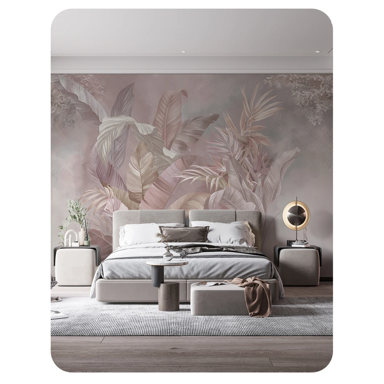 Фотообои рулонные Citydecor Знойные тропики 49 на флизелиновой основе 300x150 см