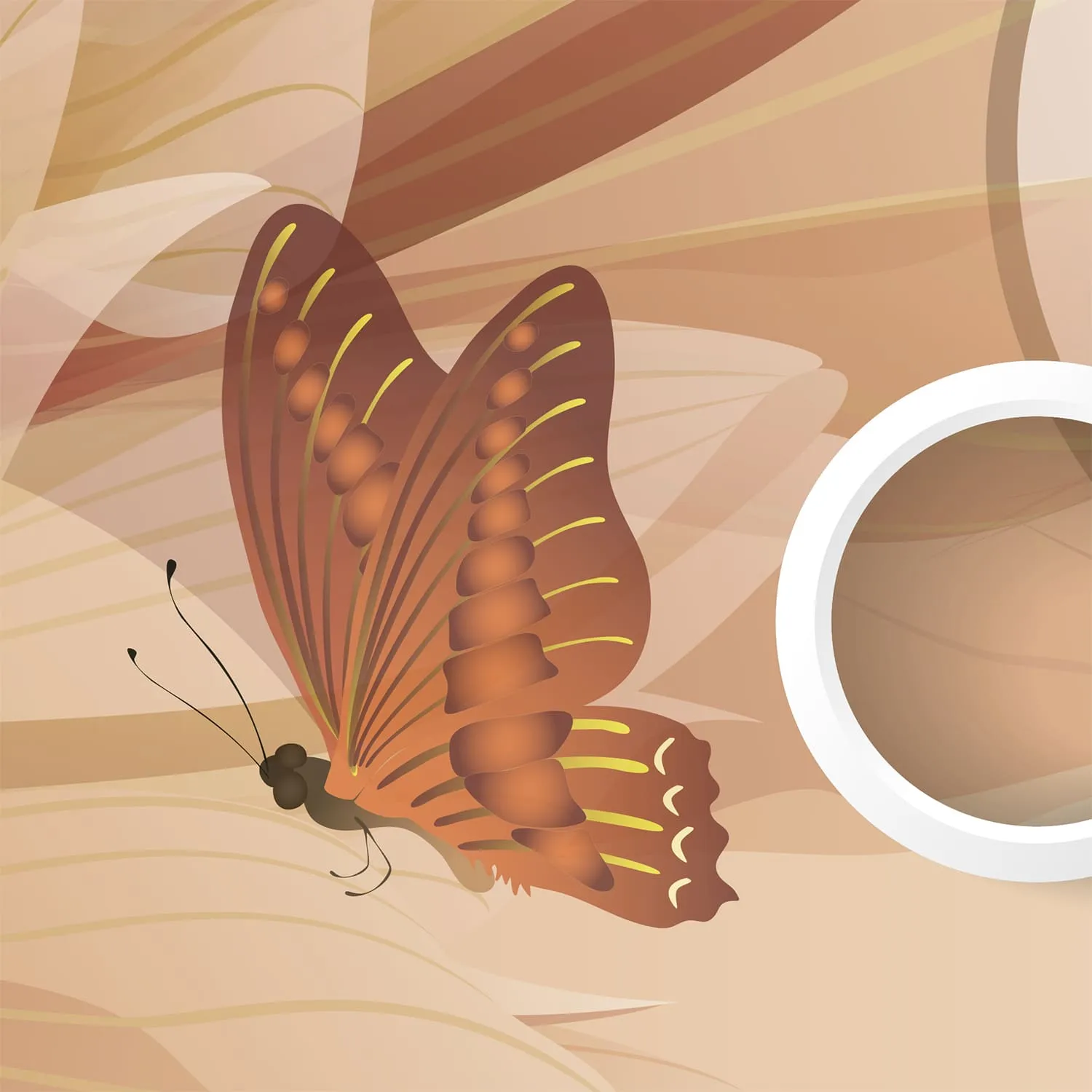 Фотообои рулонные Citydecor Цветочная абстракция 3D на флизелиновой основе 300x254 см