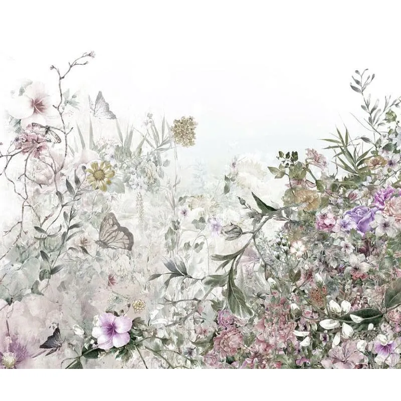 Фотообои рулонные Citydecor Цветочный декор 4 на флизелиновой основе 300x254 см