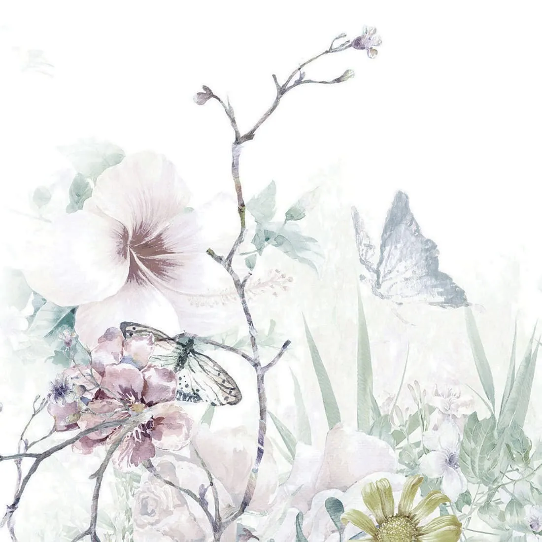 Фотообои рулонные Citydecor Цветочный декор 4 на флизелиновой основе 300x254 см