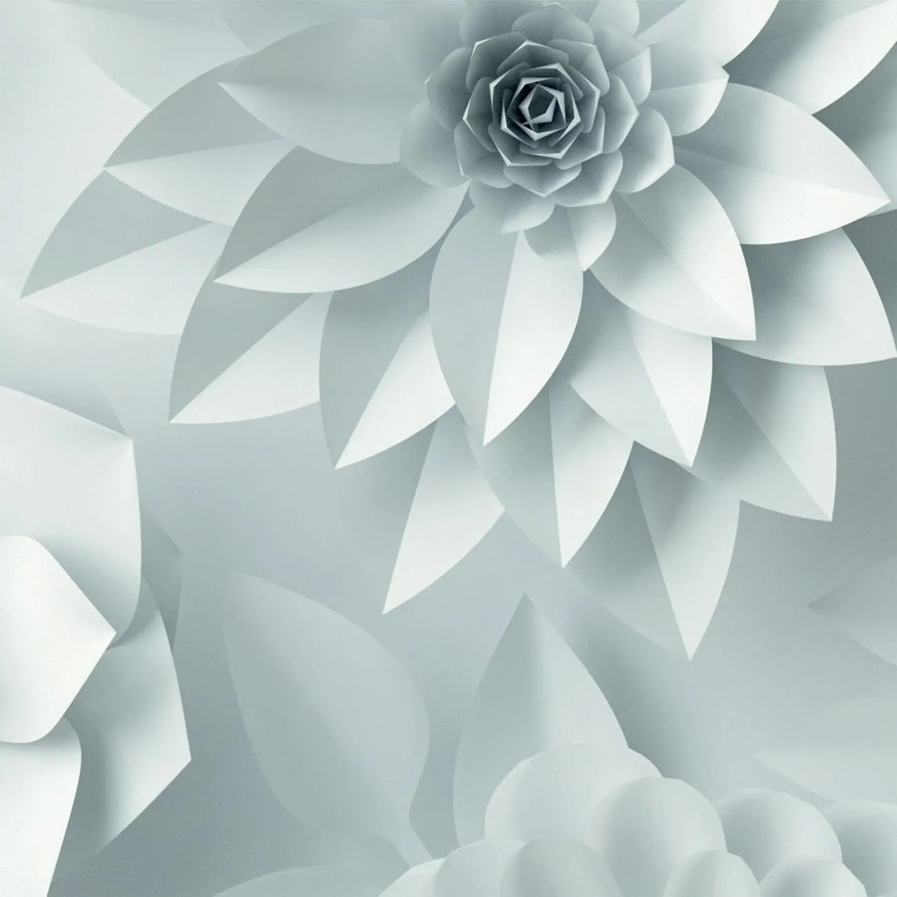 Фотообои рулонные Citydecor Цветы модерн 3D на флизелиновой основе 300x254 см