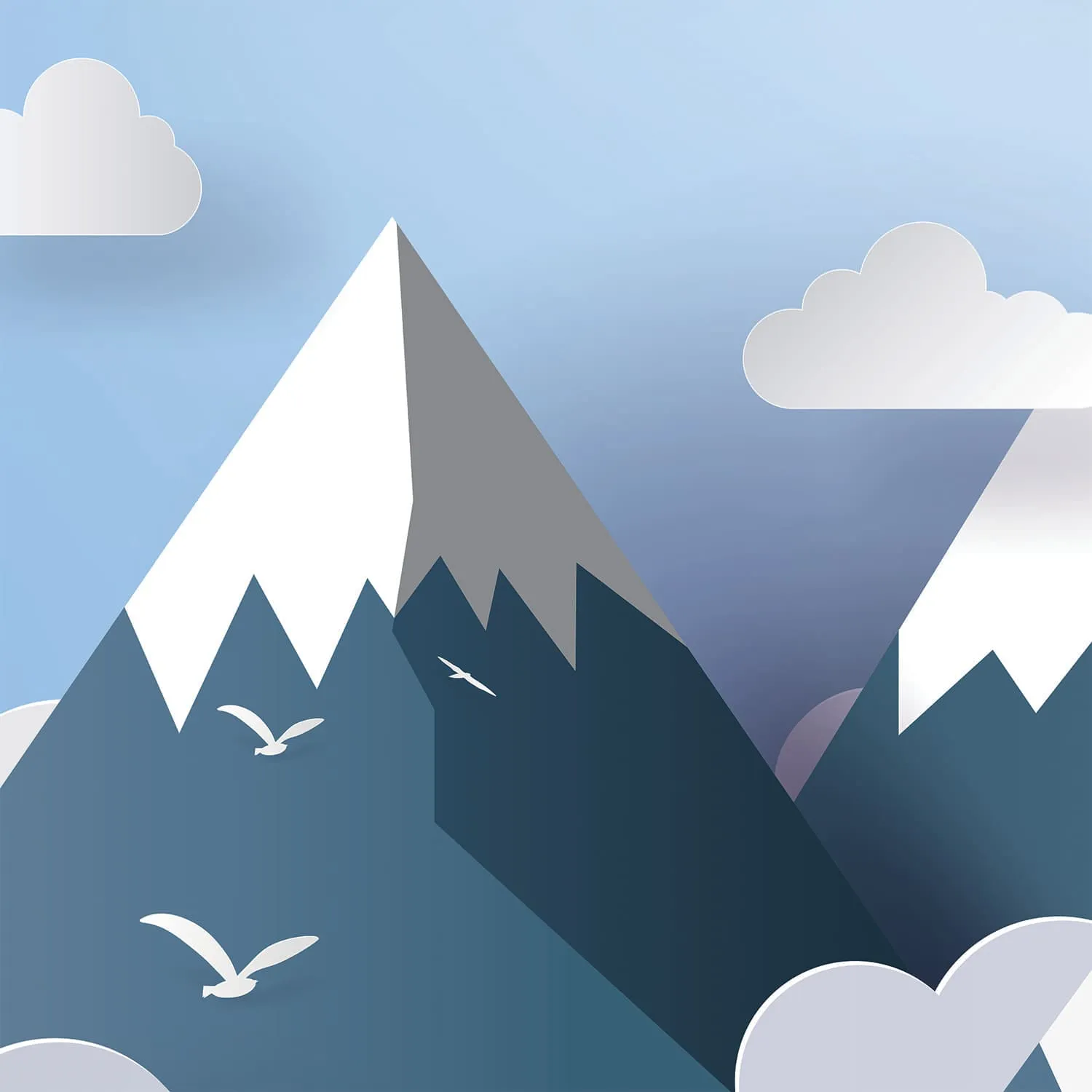 Фотообои рулонные Citydecor Горы на флизелиновой основе 300x254 см