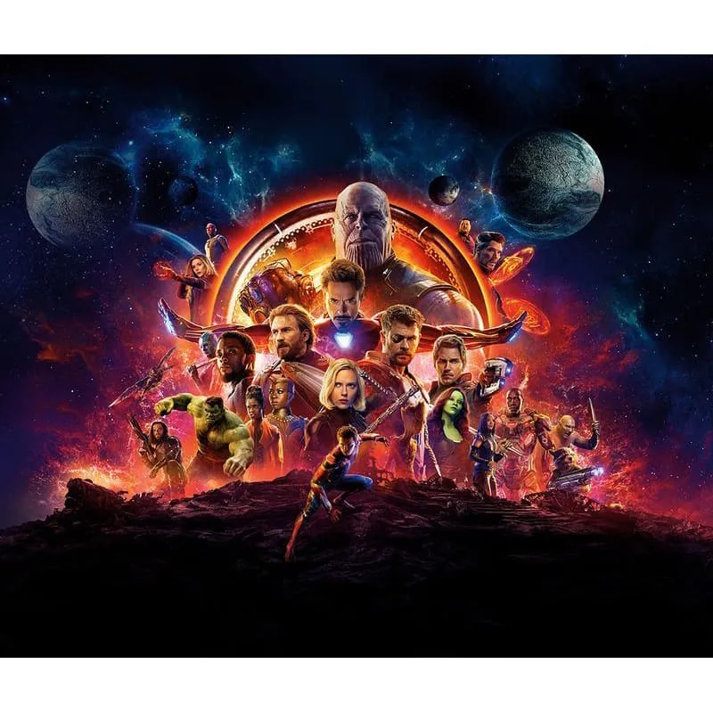 Фотообои рулонные Citydecor Мстители на флизелиновой основе 300x254 см