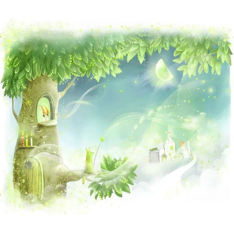 Фотообои рулонные Citydecor Сказочное дерево на флизелиновой основе 300x254 см