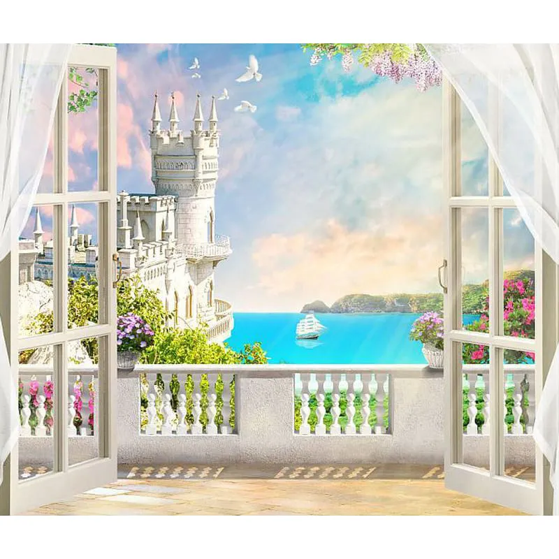 Фотообои рулонные Citydecor Терраса 2 на флизелиновой основе 300x254 см