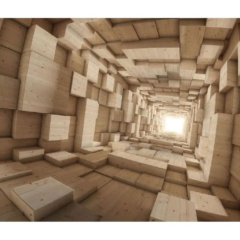 Фотообои рулонные Citydecor Тоннель 3D на флизелиновой основе 300x254 см