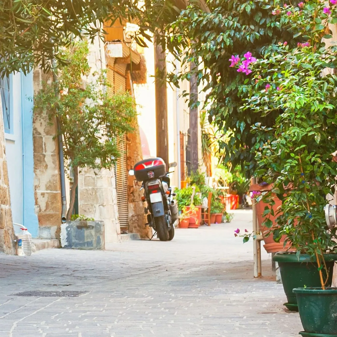 Фотообои рулонные Citydecor Улочка 3 на флизелиновой основе 300x254 см