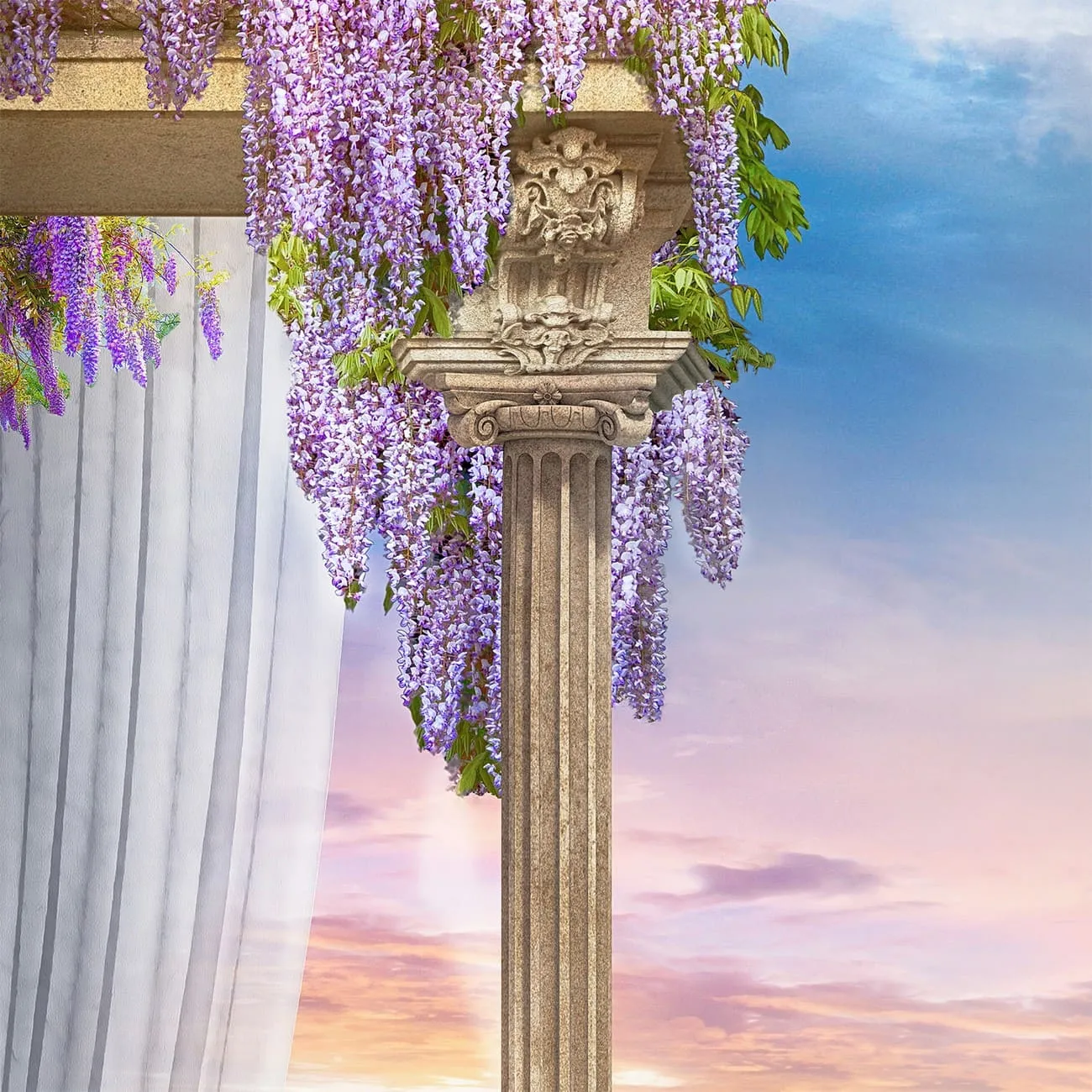 Фотообои рулонные Citydecor Вид на Париж на флизелиновой основе 300x254 см