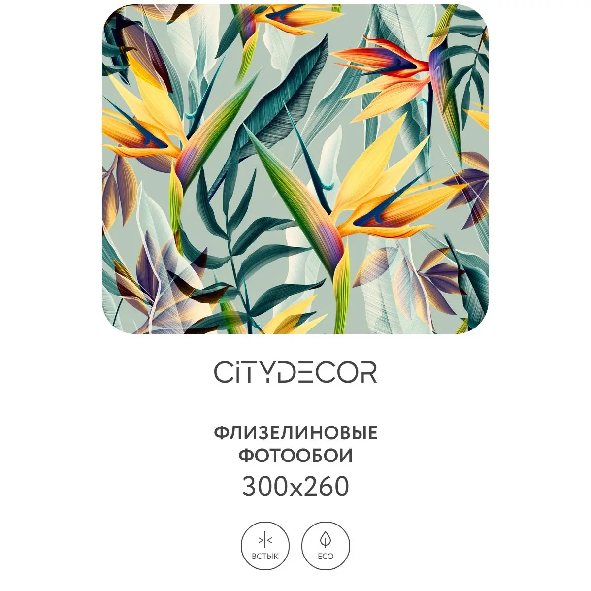 Фотообои рулонные Citydecor Абстракция 67 на флизелиновой основе 300x260 см