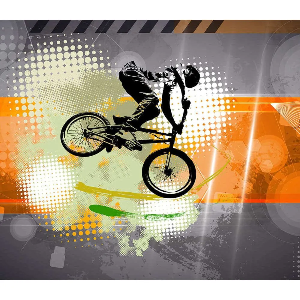 Фотообои рулонные Citydecor Байк трэвел на флизелиновой основе 300x260 см