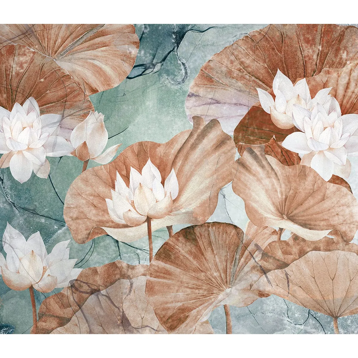 Дизайнерские фотообои рулонные Citydecor Blossom 11 на флизелиновой основе 300x260 см