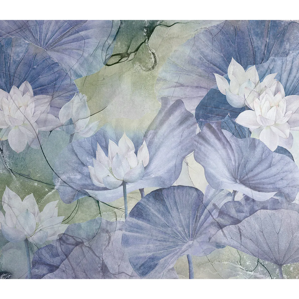 Бесшовное дизайнерское панно Citydecor Blossom 18 на флизелиновой основе 300x270 см
