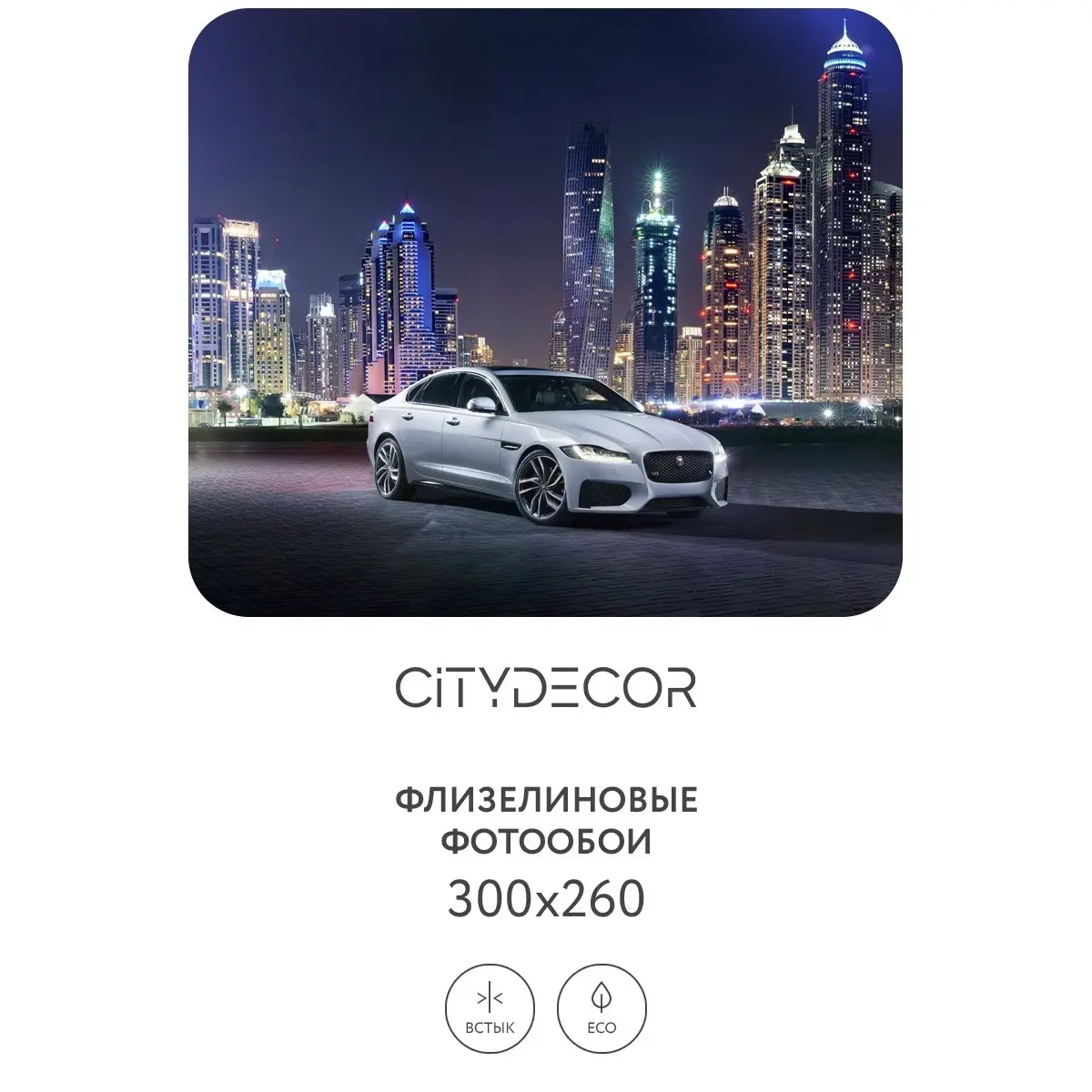 Фотообои рулонные Citydecor Транспорт 10 на флизелиновой основе 300x260 см